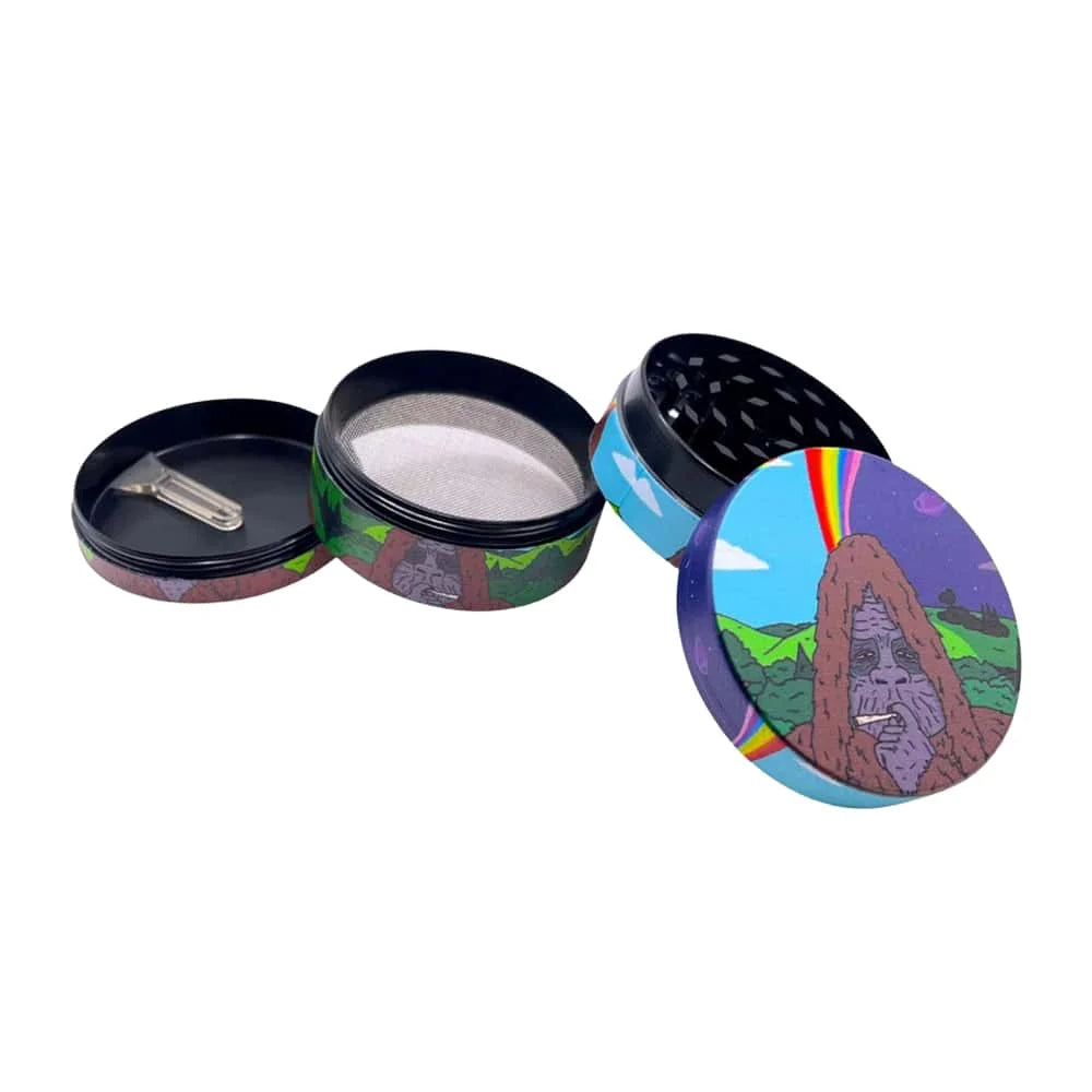 1/2 pcs Gorrila Herb Spice Grinder Rolling Tray