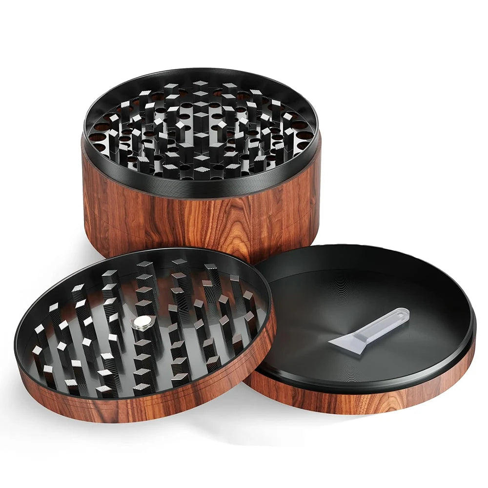 Metal Grinder 75MM Wood print