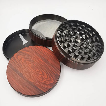 Metal Grinder 75MM Wood print